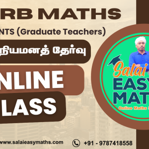 UG TRB - ONLINE CLASS